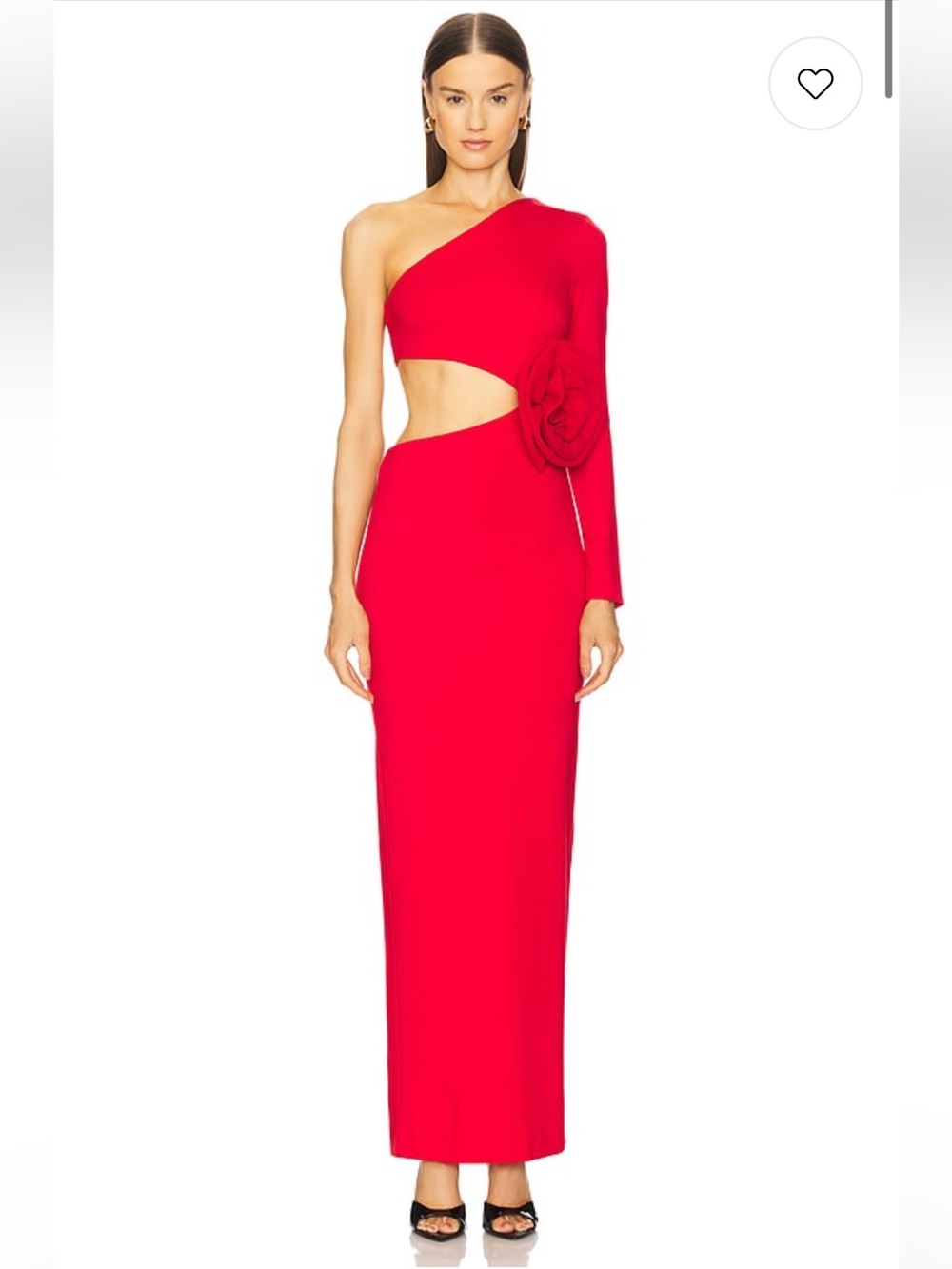 Michael Costello × REVOLVE Llona Gown in Red Maxi Dress Sz Small MWT